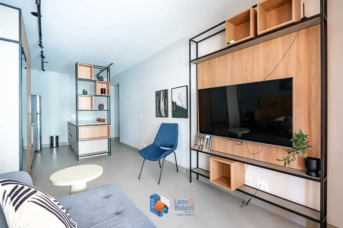 Imagem Studio para venda em Campo Belo com 1 quarto, 45m²