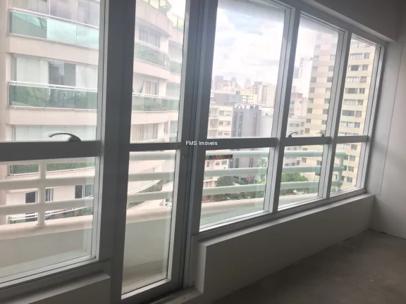Imagem Sala Comercial de Alto Padrão em Condomínio na Consolação - São Paulo-SP: 1 Sala, 1 Banheiro, 1 Vaga de Garagem, 34,00 m²!