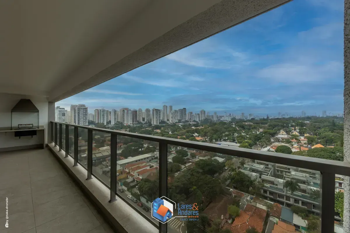 Imagem Apartamento para venda em Brooklin Paulista com 3 quartos, sendo 3 suítes, 166m²