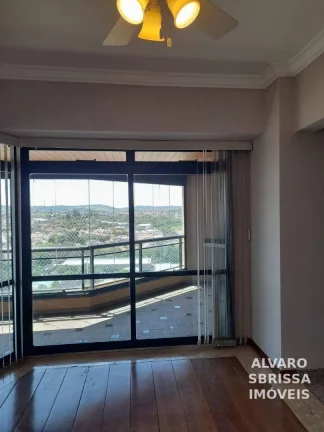 Imagem Apartamento com 4 vagas, 4 dormitórios sendo 2 suítes, todos com armários, portas balcões, venezianas automáticas e lindas vistas. 287m2. 1 por andar