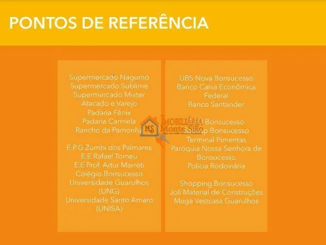 Imagem Apartamento com 2 dormitórios à venda, 37 m² por R$ 248.990,00 - Vila Nova Bonsucesso - Guarulhos/SP