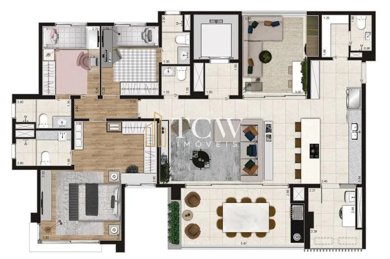 Imagem Apartamento â venda no Chácara Klabin, 4 dorm