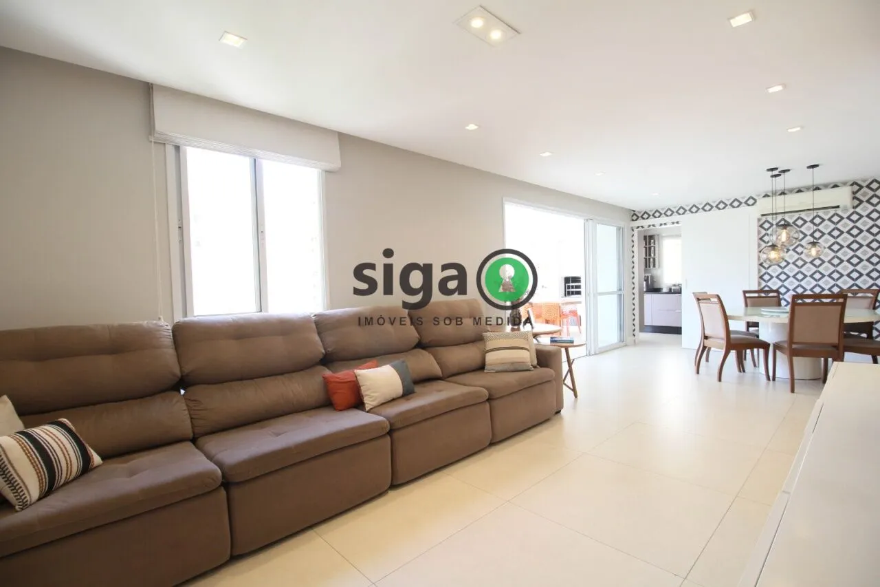 Imagem Apartamento de 142 m2, 3 suites e 2 vagas na Vila Andrade