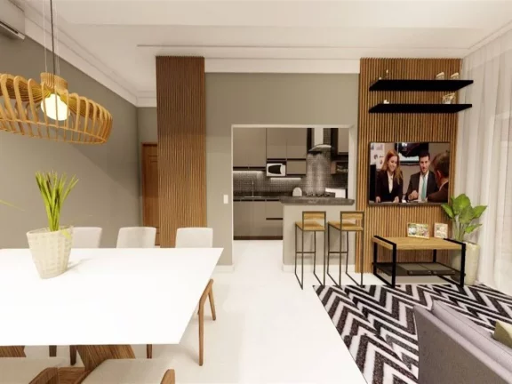 Imagem Apartamento com 1 suítes - Parcelas R$3.750,00 - Vila Guilhermina - Praia Grande/SP