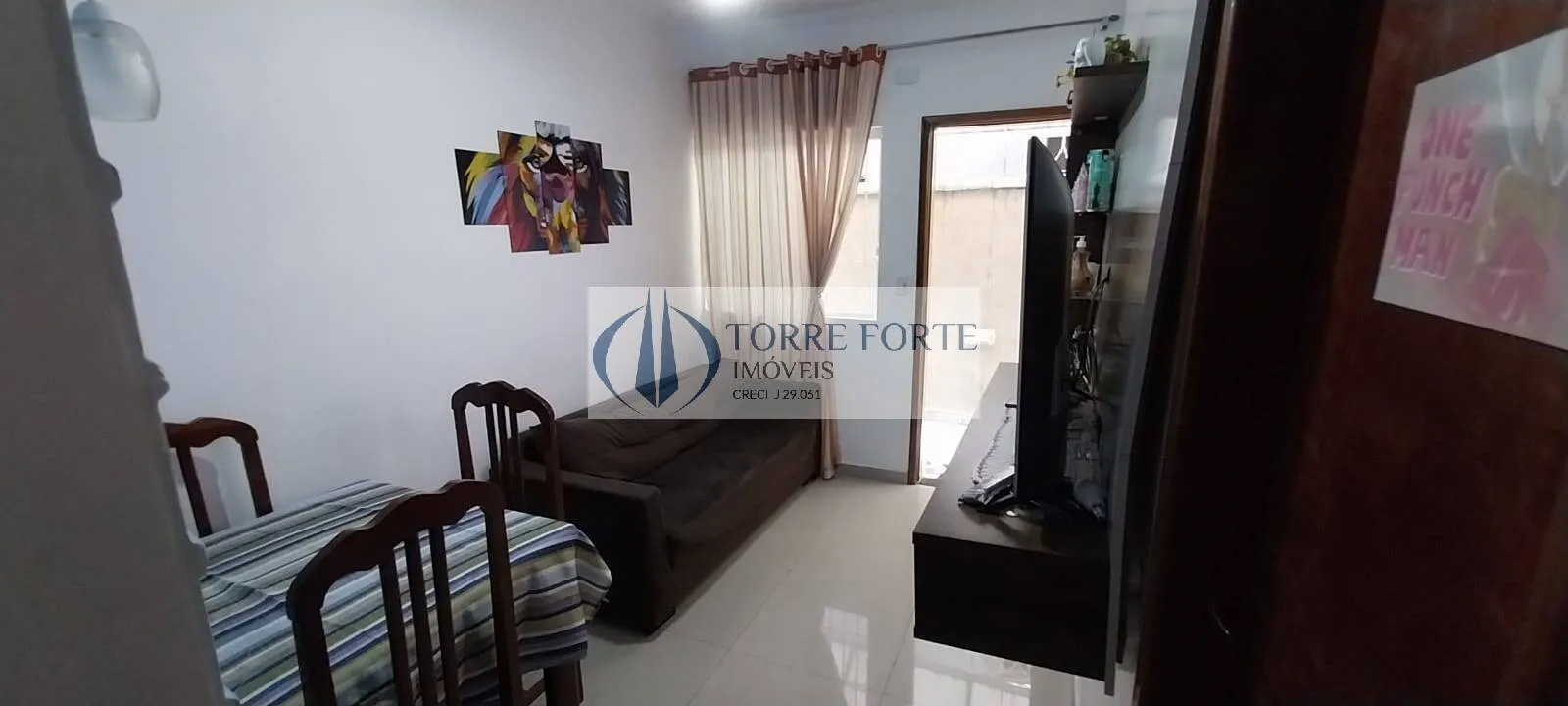 Imagem Casa Terrea em condominio com 2 quartos 1 vaga na Vila Mirim Praia Grande