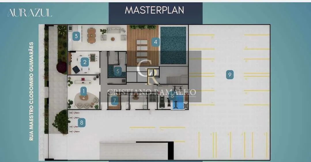 Imagem Apartamento à venda, em Cabo Frio, Passagem, com 1 quarto, 49,20m2