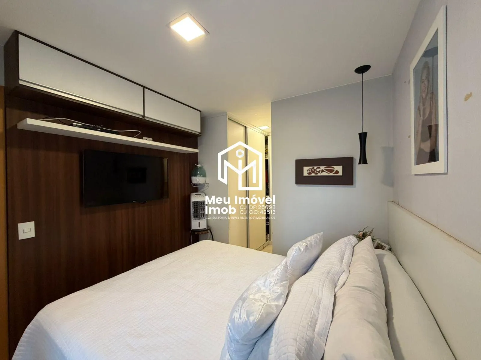Imagem Joy Residence 2 Quartos 1 STE 1 Vaga Reformado Armários 50m²