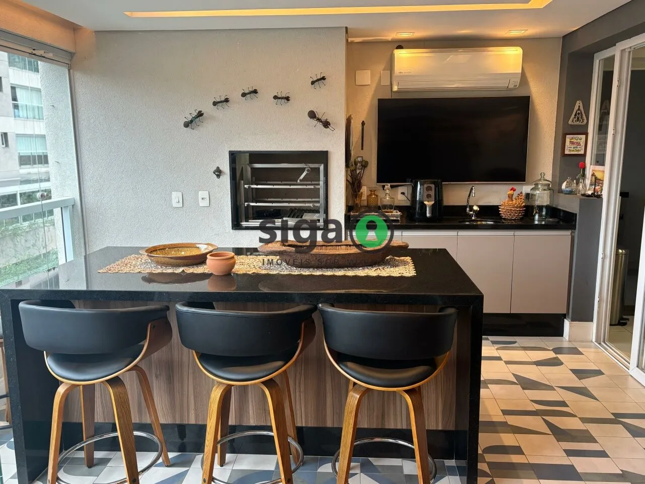 Imagem Apartamento à Venda no Brooklin ? 189m², 3 Quartos, 3 Vagas e Lazer Completo
