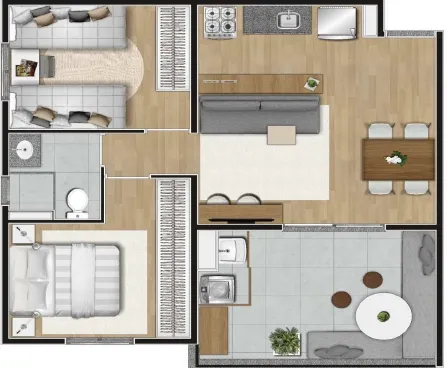 Imagem Constantino Campo Belo - Residencial - Constantino Campo Belo - Residencial