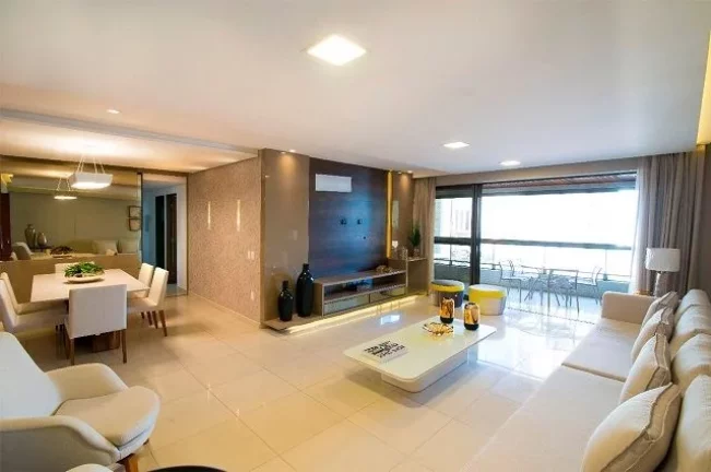 Imagem Apartamento com 4 dormitórios à venda, 206 m² por R$ 2.698.984,00 - Brisamar - João Pessoa/PB