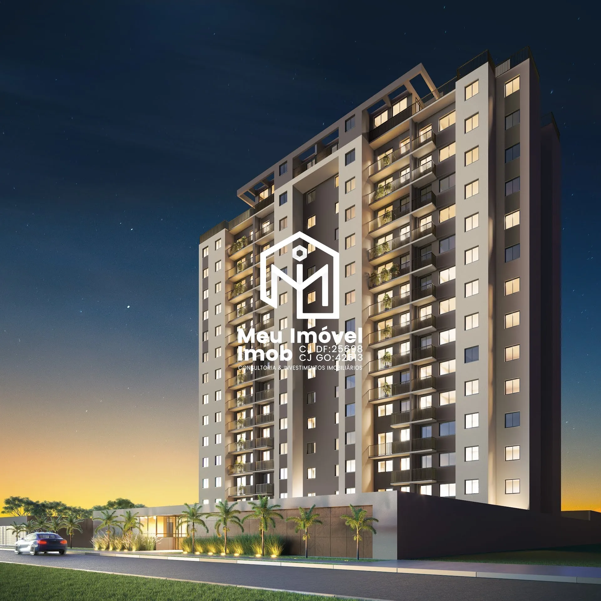 Imagem Residencial Next Taguatinga 3 Quartos 1 Suíte 1 Vaga 67m² Varanda Lazer Completo