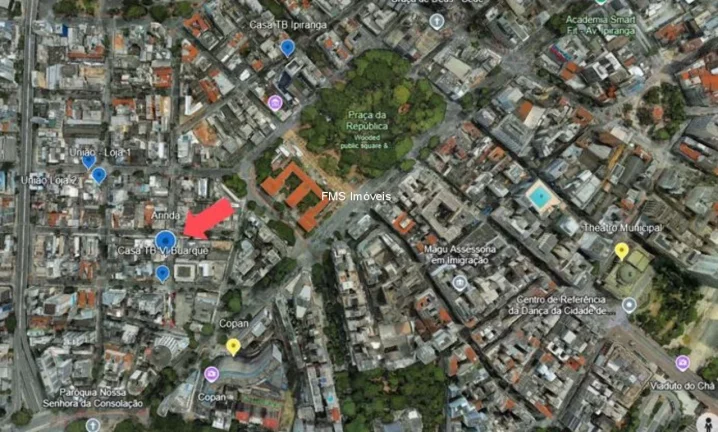Imagem Loja com 220m² na República