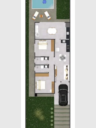Imagem Casa De 2/4 C Suite Com Area De Lazer Em Senado Canedo