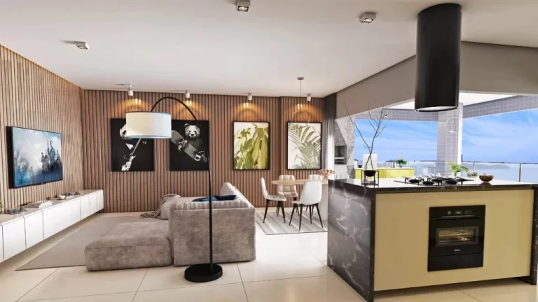 Imagem APARTAMENTO COM 142.8 m² - AVIAÇÃO - PRAIA GRANDE SP