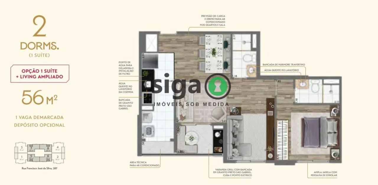 Imagem Apartamento para venda no bairro Morumbi - São Paulo - SP