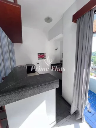Imagem Flat disponível para locação no Edificio Griffes Residencial, com 30m², 1 dormitório e 1 vaga de garagem