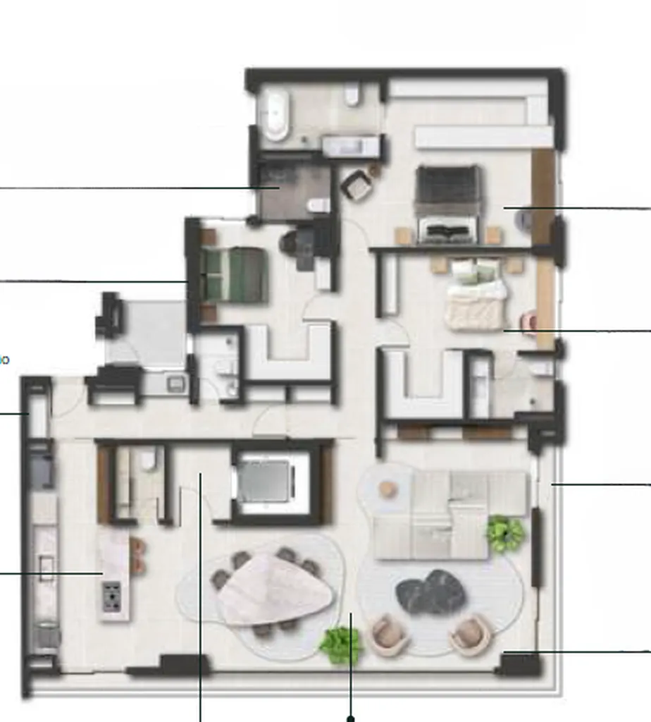 Imagem Apartamento à venda no bairro Setor Marista - Goiânia/GO