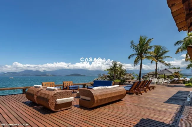 Imagem Casa Frente Mar para Temporada em Angra dos Reis / RJ no bairro Enseada
