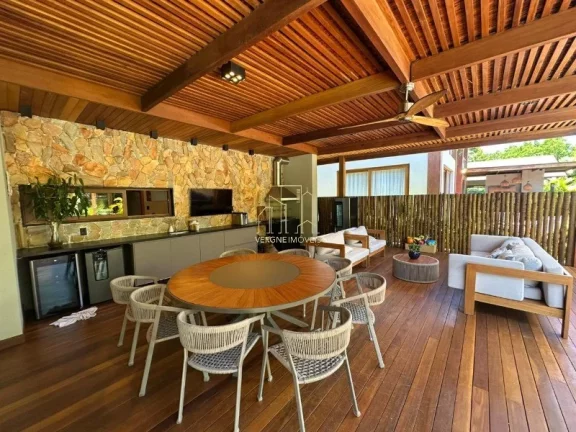Imagem Com ambientes amplos e moderno essa casa decorada com quatro suítes e área gourmet a venda na Praia do Forte