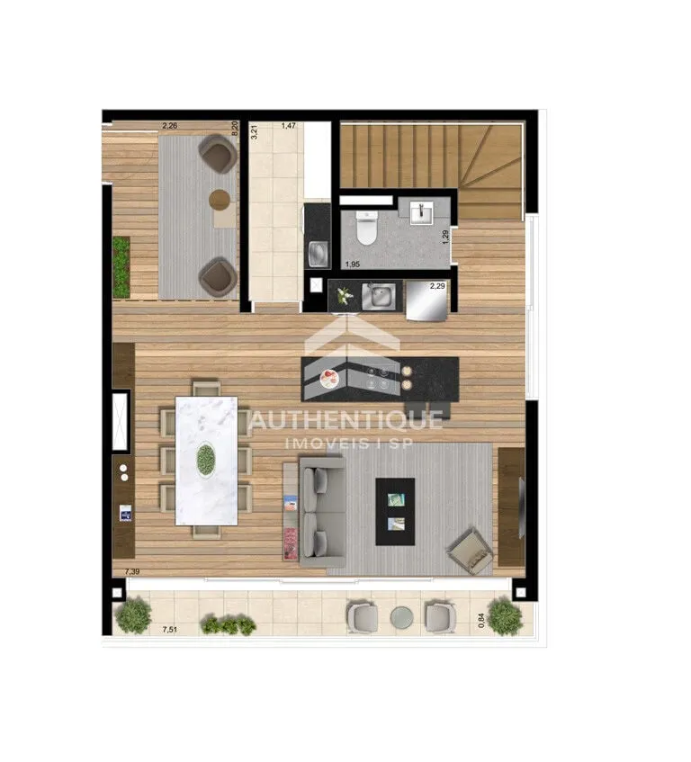Imagem Guedala House - Jardim Guedala - Apartamento à venda em São Paulo/SP