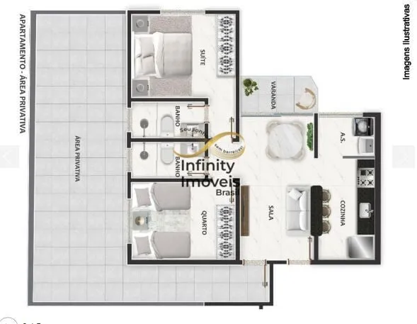 Imagem RESIDENCIAL MONT BLANC - Apartamento à venda no bairro Centro - Contagem/MG
