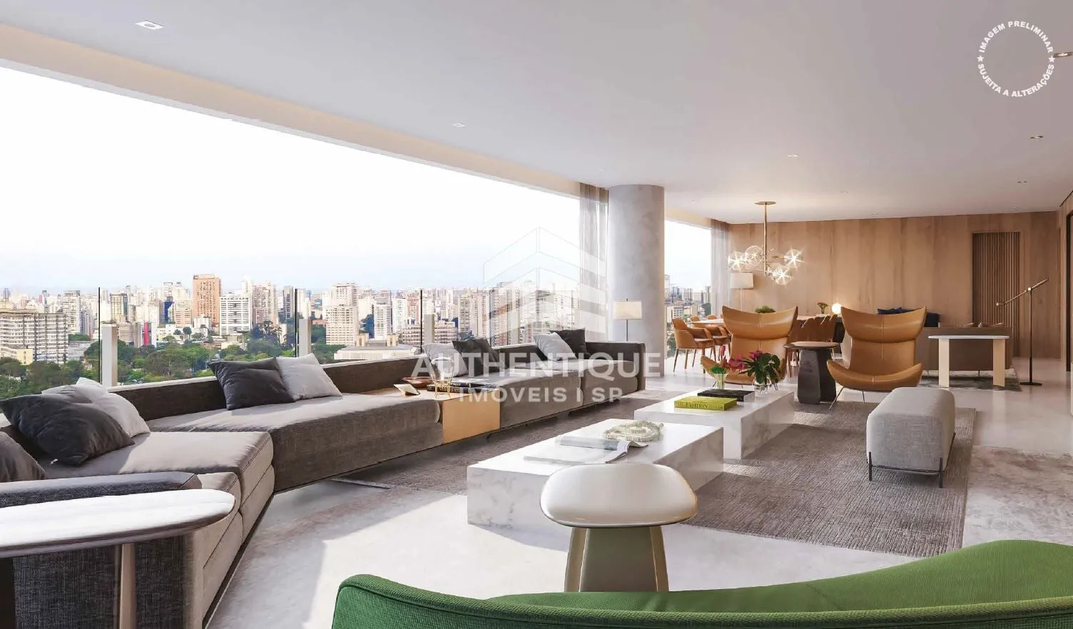 Foto do imóvel Park Avenue Ibirapuera - Apartamento à venda em São Paulo/SP em Avenida República do Líbano, 2324 - Moema, São Paulo - SP
