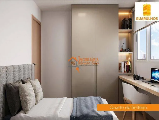 Imagem Apartamento com 2 dormitórios à venda, 37 m² por R$ 236.990,00 - Vila Nova Bonsucesso - Guarulhos/SP