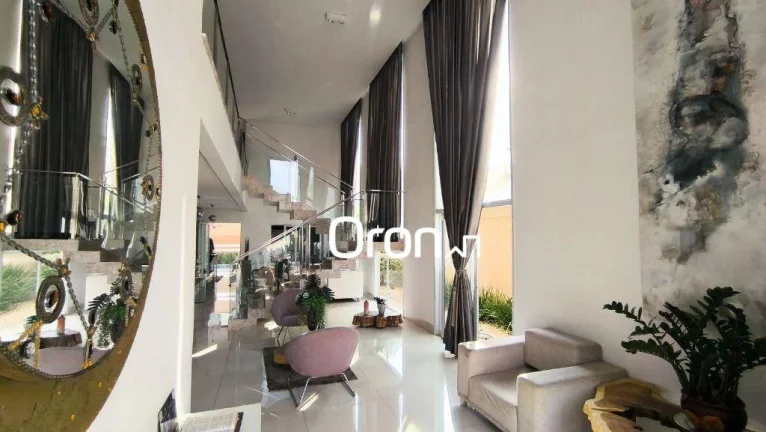 Imagem Sobrado à venda, 350 m² por R$ 3.200.000,00 - Jardins Madri - Goiânia/GO