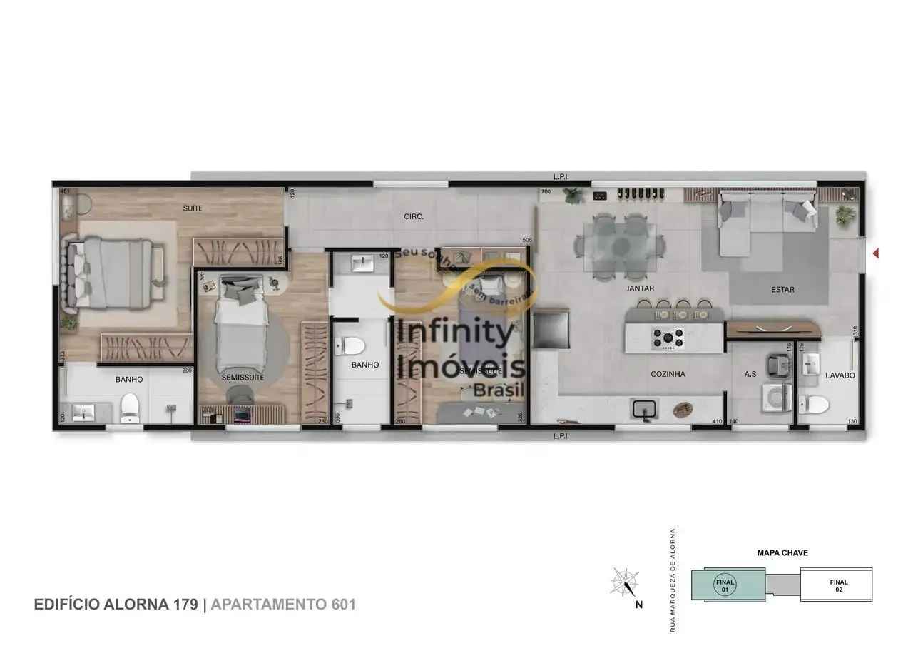 Imagem VETRO SAO LUCAS LC COSTA - Apartamento à venda no bairro Serra - Belo Horizonte/MG
