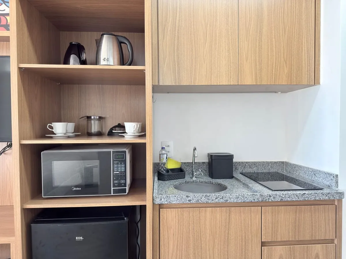 Foto do imóvel Apartamento com 1 Quarto para alugar, 24m² - Campo Belo em Av. Padre Antônio José dos Santos, 42 - Campo Belo, São Paulo - SP