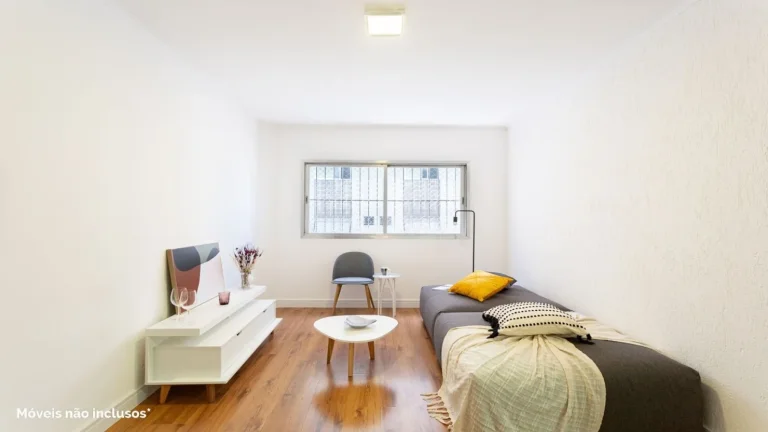 Imagem Apartamento 61M², 2Q, 1 Banheiro, 1 Vaga, Portaria 24h, Armários.