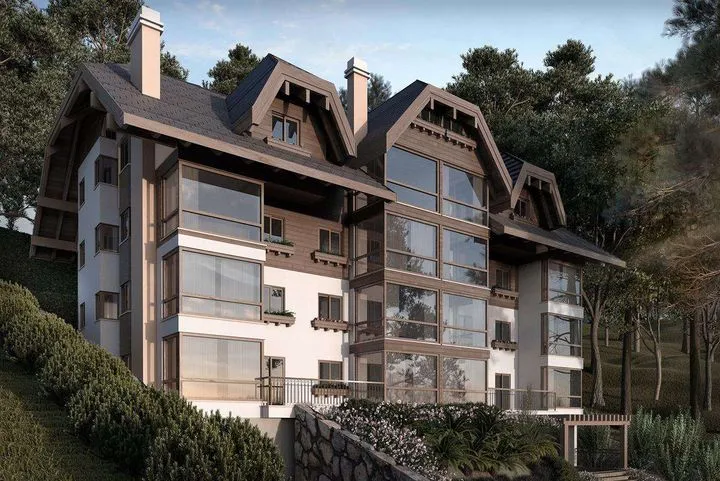 Apartamento com 2 Quartos à Venda, 84 m² em Centro - Gramado