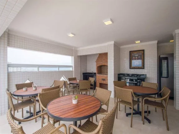 Imagem Apartamento com 3 dormitórios à venda, 173 m² por R$ 1,707,600.00 - Aviação - Praia Grande/SP