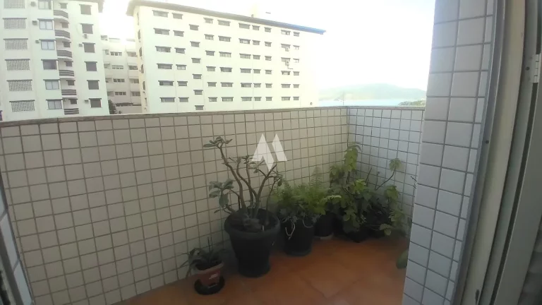 Imagem Apartamento de 2 dormitórios com Vista Lateral para a Praia do Gonzaga