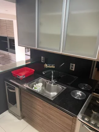 Imagem Apartamento de 2 dormitórios, living integrado,