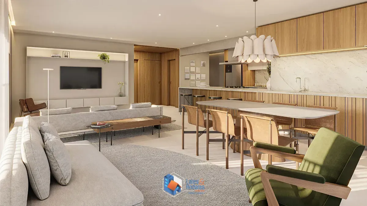 Imagem Apartamento para venda em Campo Belo com 3 quartos, sendo 3 suítes, 131m²