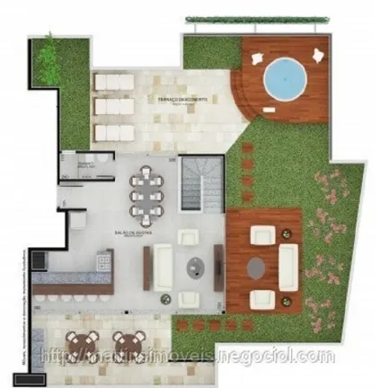 Imagem Cobertura com 3 Quartos à Venda, 461 m² em Pio Corrêa - Criciúma
