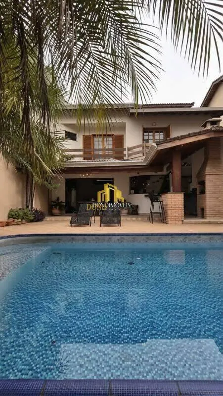 Imagem Sobrado 313 m² 3 suítes 4 vagas piscina Parque dos Pássaros SBC alto padrão