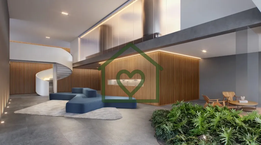 Imagem Esse apartamento exclusivo possui uma sacada de 18m2, a maior do empreendimento, com frente virado p...