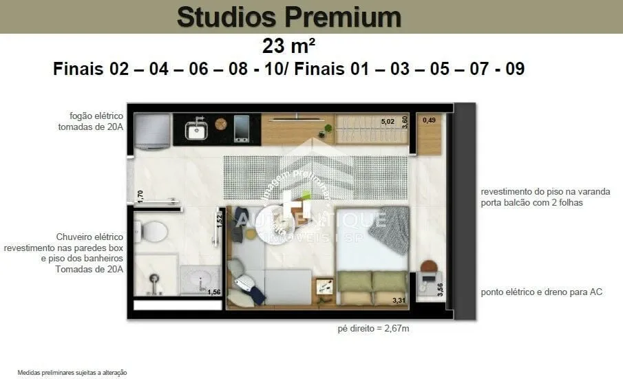 Imagem LIBRIO VILA MARIANA - Apartamento Studio no bairro Vila Mariana à venda