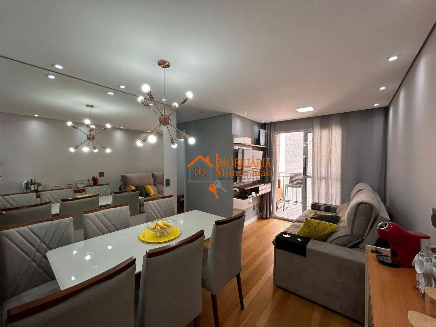 Imagem Apartamento com 3 dormitórios à venda, 62 m² por R$ 415.000,00 - Jardim Bela Vista - Guarulhos/SP