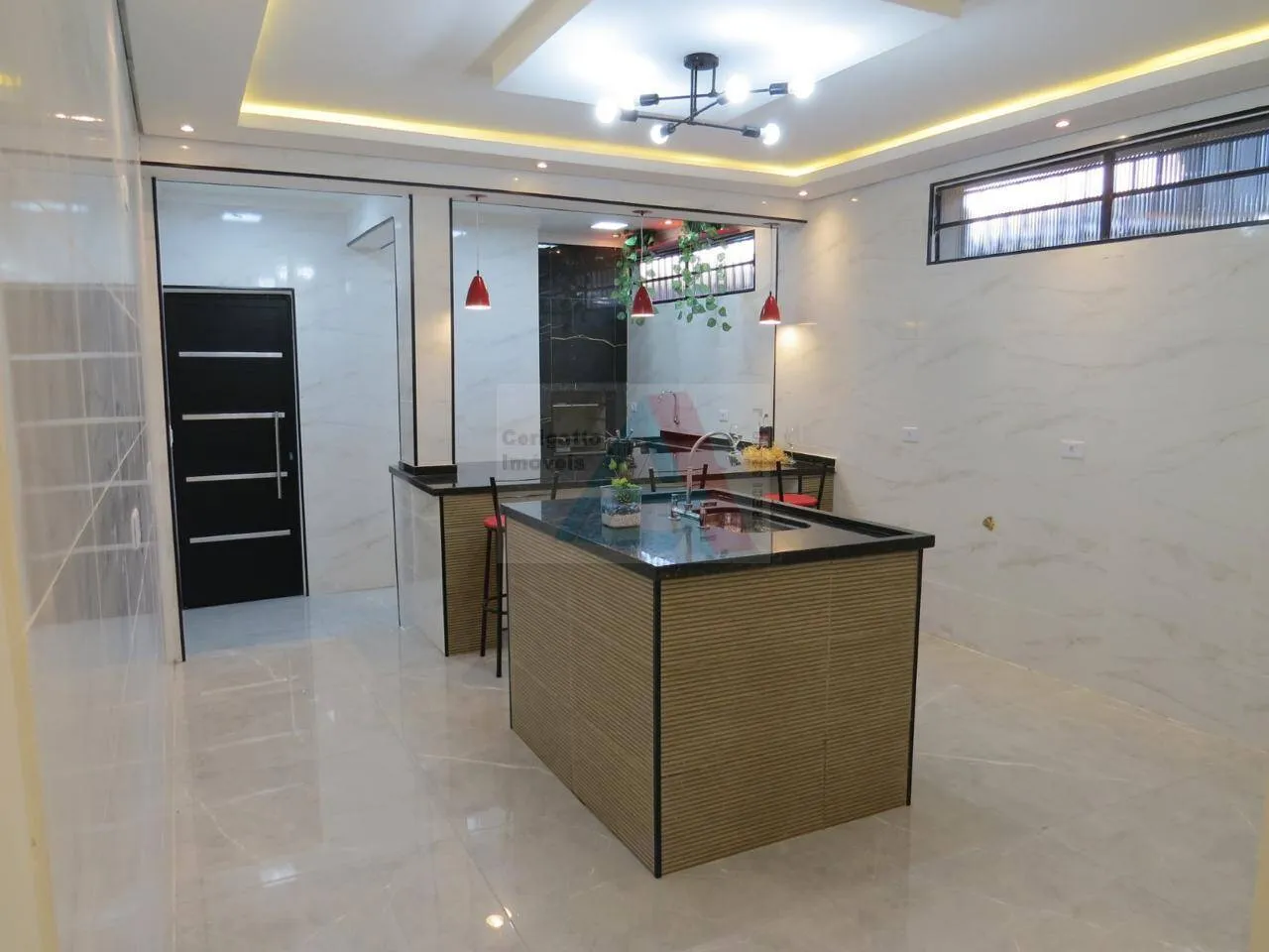 Imagem Sobrado Novo Alto Padrão 136m² | 3 Suítes | Hidromassagem | Closet | SCS