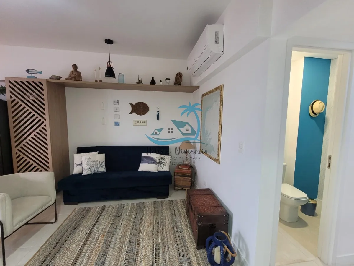 Imagem Maravilhoso apartamento com belíssima vista para o mar, disponível para venda no Itaguá em Ubatuba, a 250 metros do mar.