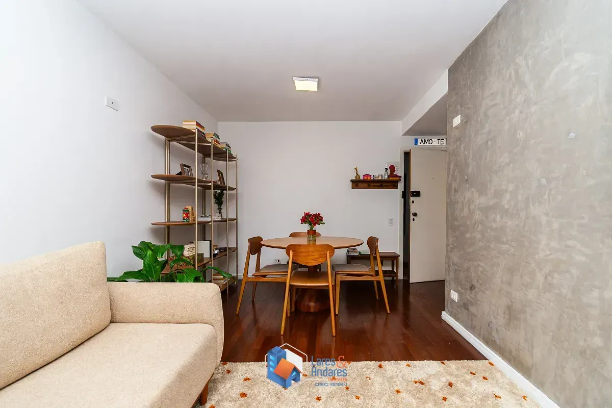 Imagem Apartamento para venda em Vila Olímpia com 1 quarto, 55m²