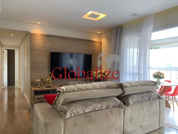 Imagem Apartamento de 3 dormitórios e 2 vagas demarcadas no bairro Ponta da Praia em Santos por R$1.170.000,00