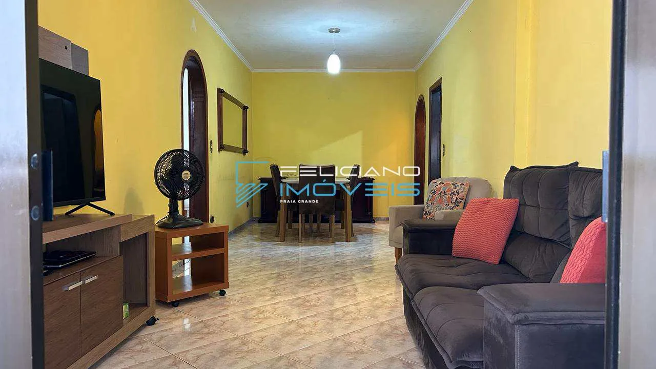 Imagem Apartamento com 2 quartos, Guilhermina, Praia Grande - R$ 620 mil, Cod: 7411