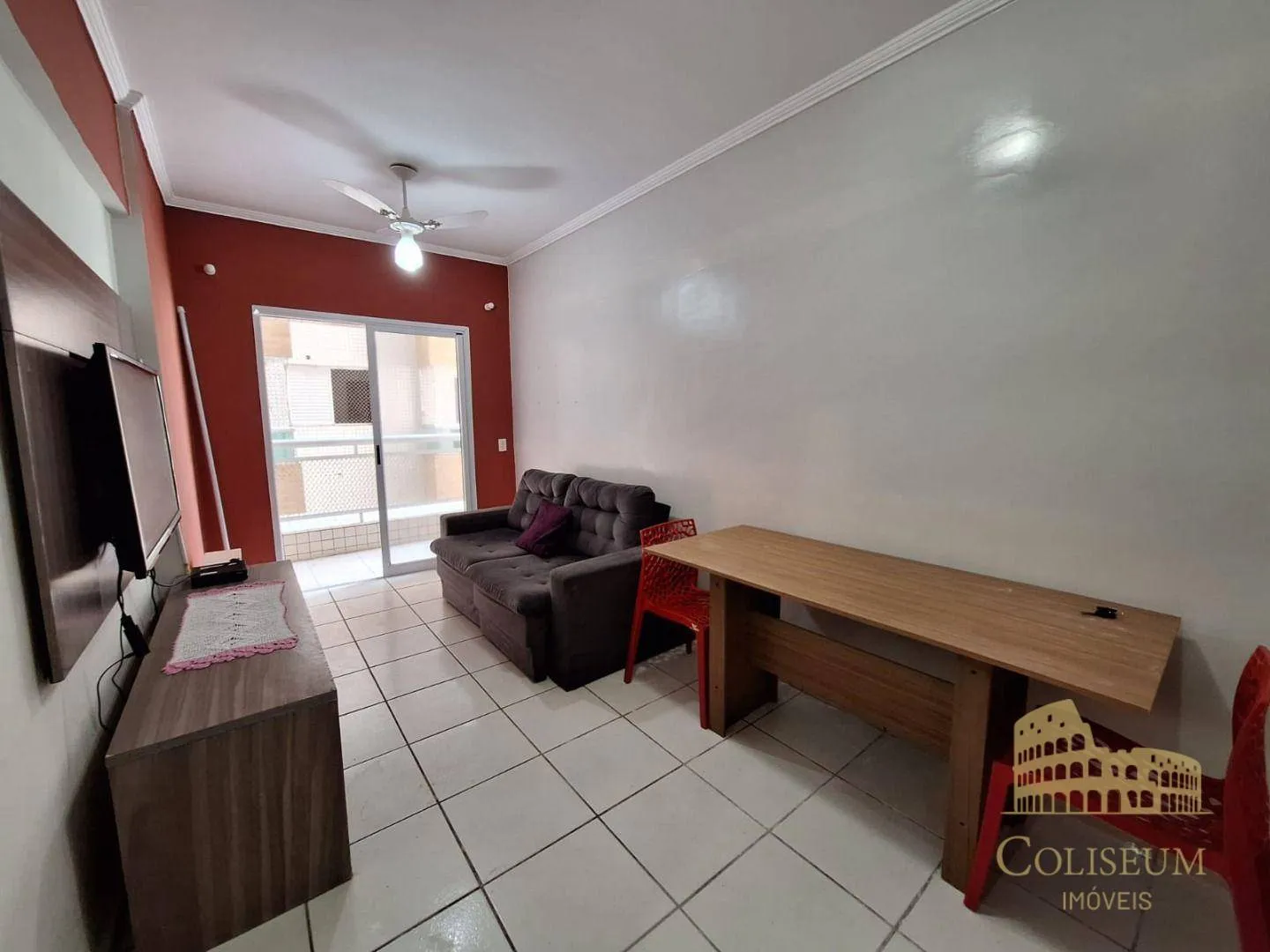 Imagem Apartamento com 2 dormitórios à venda, 62 m² por R$ 435.000,00 - Vila Assunção - Praia Grande/SP