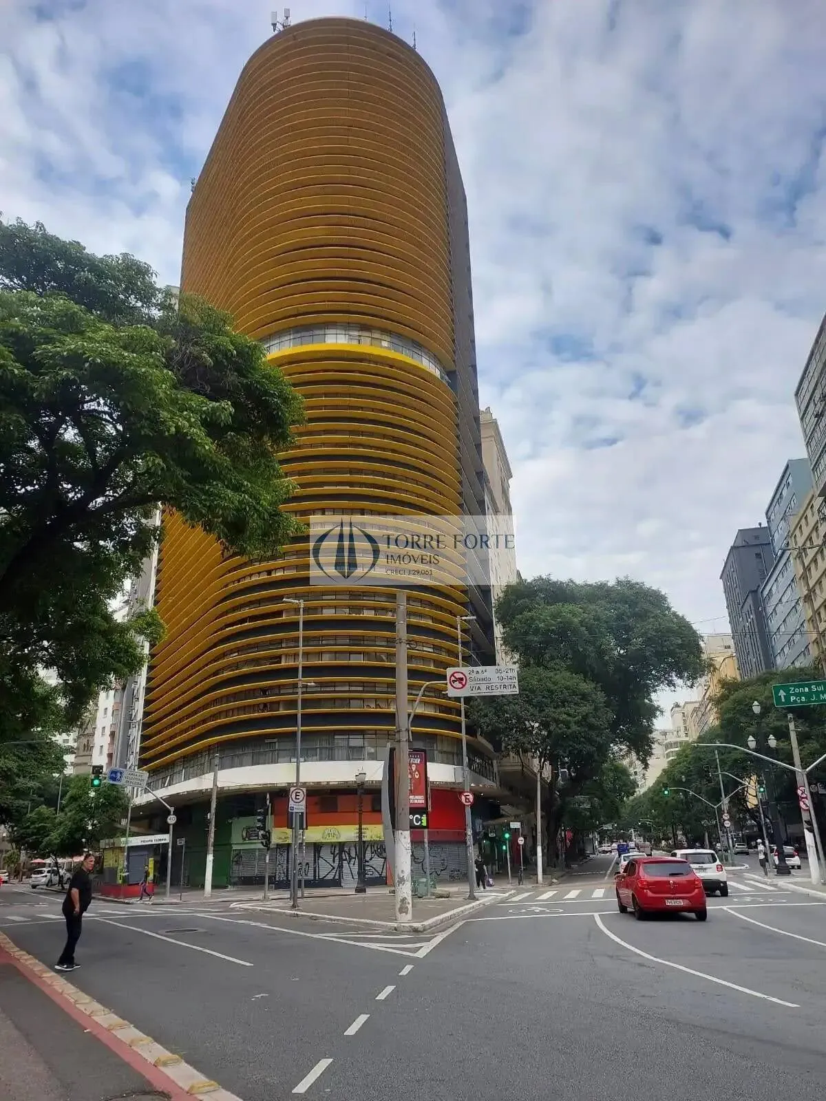 Imagem Apartamento de 37m² na Av. Ipiranga, no prédio de Oscar Niemayer