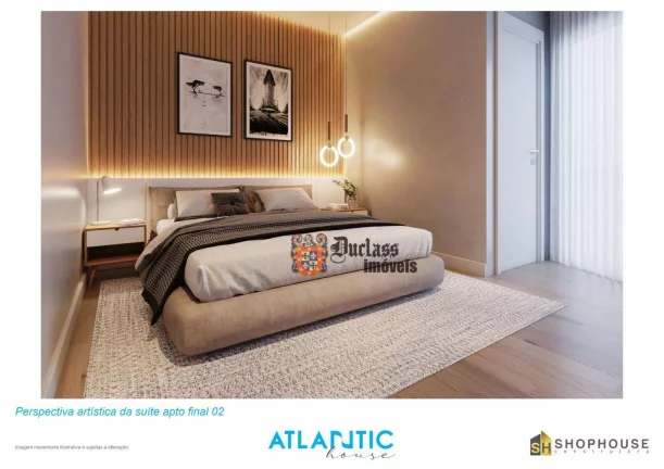 Imagem Apartamento com 1 dormitório à venda, 39,06 m² a partir de R$ 274.000 - Maracanã - Praia Grande/SP
