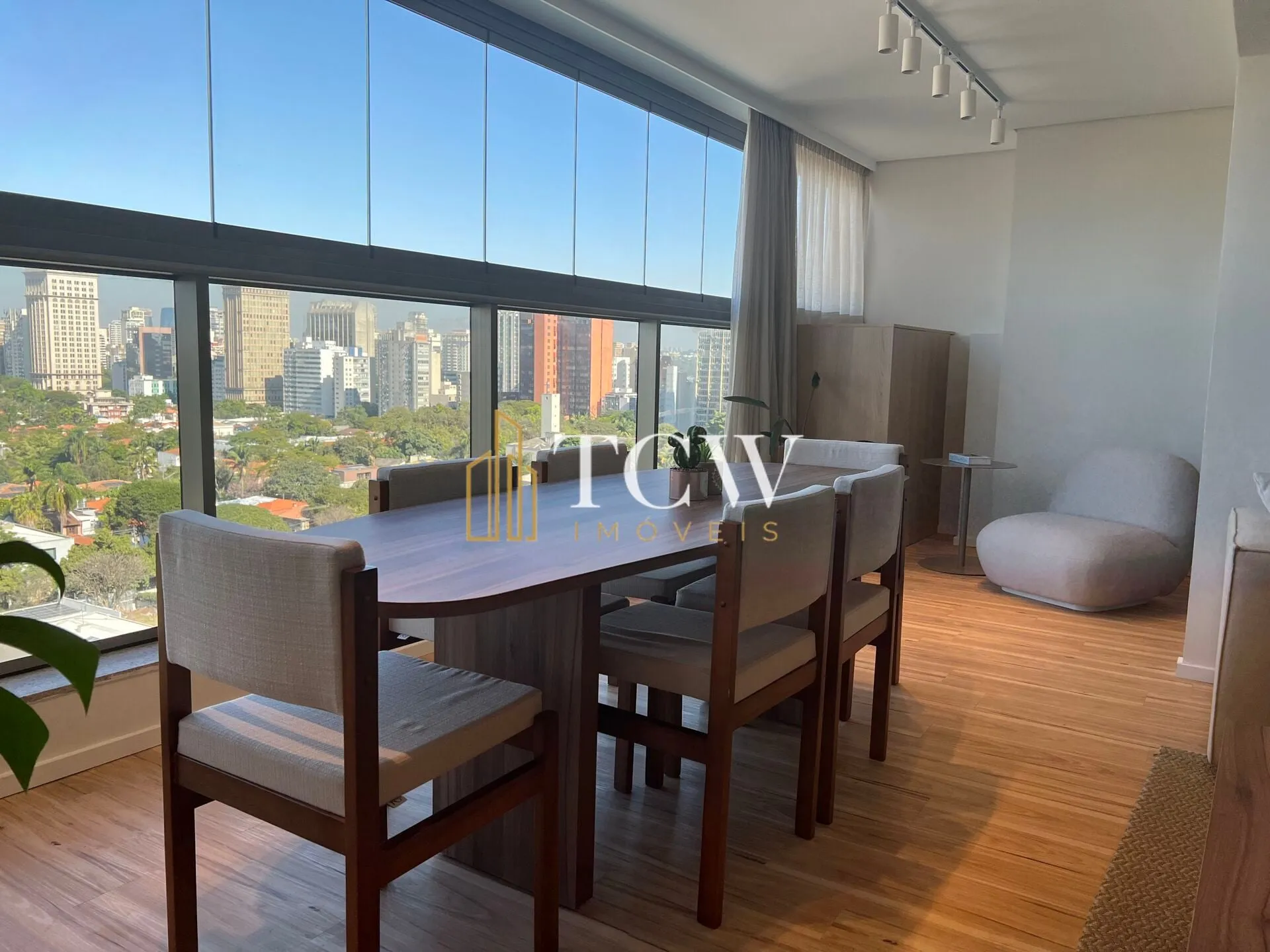 Imagem Apartamento Mobiliado para Locação em Pinheiros | 1 Suíte | 66 m² | 1 Vaga | São Paulo/SP